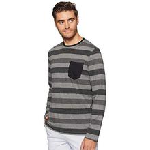 Max Men's Striped Slim Fit T-Shirt