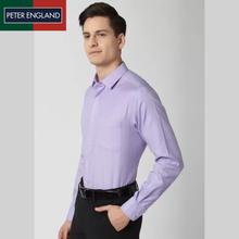 PETER ENGLAND Regular Fit Solid Spread Collar Formal Shirt for Men - PESFONUBZ94887