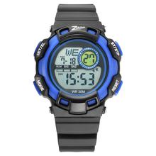 Zoop Black Plastic Strap Digital Watch for Kids (16009PP02)