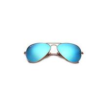 Ray-Ban AVIATOR Green/Blue Mirror Sunglasses