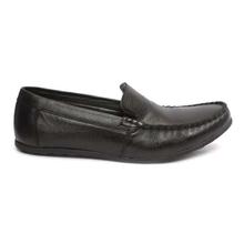 Black Sip On Loafer Causal Shoes For Men  -16012