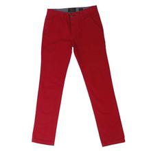 Police Zebra Red Stretchable Chinos Pant For Men - ZT003