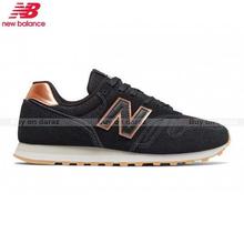 New Balance Black/Golden/White Color Laceup Sports Shoes For Women- WL373CE2