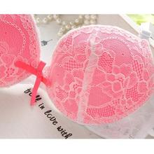 Sexy Lace Women Bra Set Three Quarters Underwire Bra And