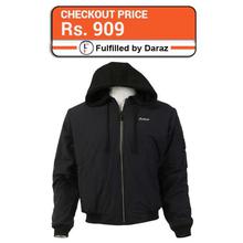 Culture Hooded Bomber Fleece Jacket