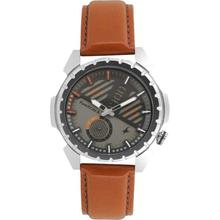 Fastrack 3090SL03 Analog Grey Dial Watch For Men - Brown