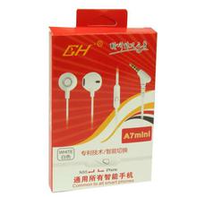 A7mini In-Ear Music Earphone - White