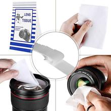 50 Sheets Soft Camera Lens Optics Tissue Cleaning Clean Paper Wipes