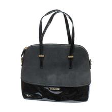 David Jones Black Textured Handbag For Women