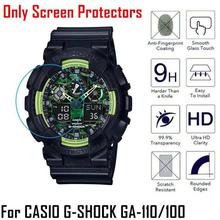 Tempered Glass 9H Screen Protector Cover Tempered Glass CASIO G-SHOCK GA-110 100