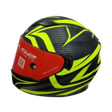 LS2 Stream  Double Visor Black/Green Helmet