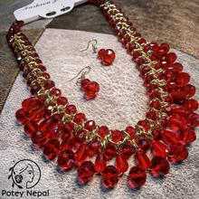 Newport Native Red Necklace for Women