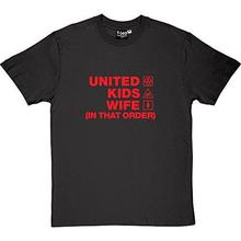 T34 United Kids Wife (in That Order) Men's T-Shirt