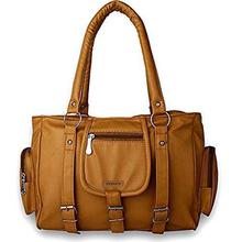SALE- Leatherette PU Handbag with Sling Belt for Women