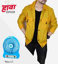 Buy Windproof Jacket & Get Mini USB Fan Free