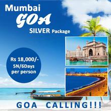 Mumbai-Goa- Mumbai Holiday Tour Silver Package ( 6 Days)