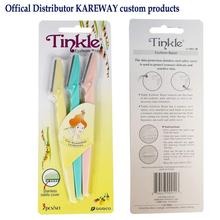 Tinkle Eyebrow Razor Shaper 3pcs