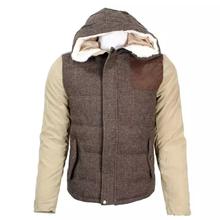 Brown Leohan Cotton Jacket For Men