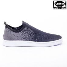 Caliber Shoes Black Casual Slip on Shoes For Men (715)