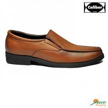 Tan Slip On Formal Shoes For Men[454 C Coffee R ]