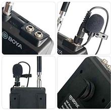 BOYA BY-WFM12 VHF Wireless Microphone System for Smartphones, DSLRs, Camcorders, Audio recorders, PCs