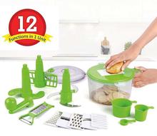 12 IN 1 VEGETABLE CUTTER KITCHEN SETS