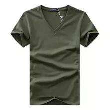 Deep Green Casual T-Shirt