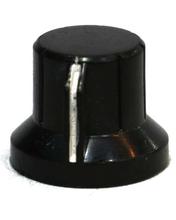 Black/White Amplifier/Pedal Volume Tone Control Knob