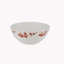 Servewell Red Leaves Round Soup Bowl 4.5″