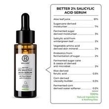 Brillare Better 2% Salicylic Acid Face Serum For Oily, Acne-Prone Skin