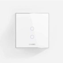 Orvibo Smart Switch ( 2 Gang Neutral 100-240V) Touch Control, Glass Panel