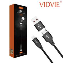 VIDVIE 3 in 1 Fast Charging Cable CB413