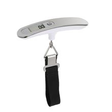 Portable Digital Luggage Scale LCD Electronic Hanging Pocket Scale Weight Balance Data Hold Tare Auto Turning Off 50KG / 10g