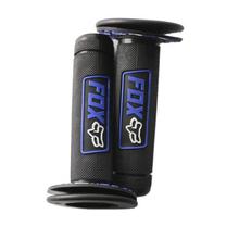 Motorcycle Handle Grip Blue Universal Hand Grip