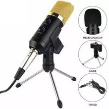 USB Condenser Microphone Sound Recording Audio Studio Bro casting w/ Tripod Stand