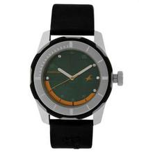 3099SP06 Green Dial Analog Watch For Men - (Black)