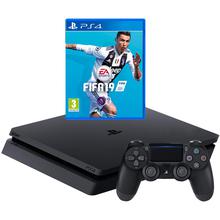 PlayStation 4 (PS4) 500GB Console FIFA 19 Bundle – Black