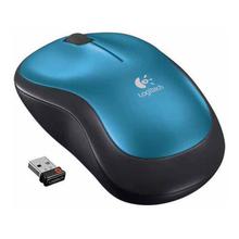 LOGITECH M185 Wireless Mouse- Blue