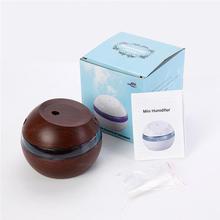 290ml Mini Blue Backlight Humidifier Ultrasonic Humidifier Air Aroma