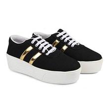 Shoefly Women Black -1044 Casual Sneakers Shoes