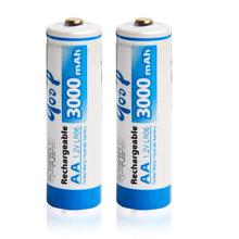 Goop AA 1.2V 3000 mAh Rechargeable Battery - 2pcs