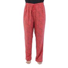 Red Cotton Palazzo For Women