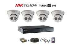 Ip Network Camera Package 4pcs (Hikvision Brand)