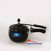 Induction Base  Pressure Cooker (DeviDayal)  -  5L  Black Lid