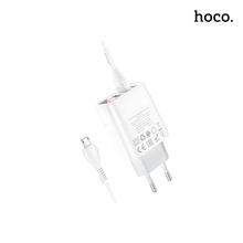 HOCO Easy Charge 3-Port Digital Display Charger Set Micro C93A