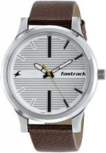 Fastrack Fundamentals Analog White Dial Men's Watch - 38052SM01