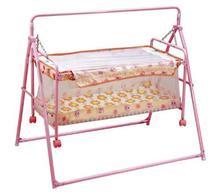 Multicolored 2 in 1 Baby Crib/Bed With Mosquito Net
