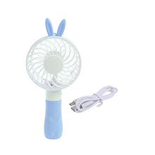 Portable Hand Fan Battery Operated USB Power Handheld Mini