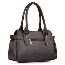 Fostelo Women's Kelly Style Handbag (Black)