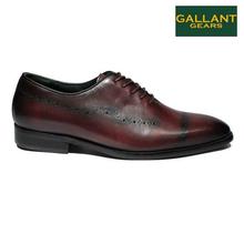 Gallant Gears Black Formal Leather Lace Up Shoes For Men - (5231-9)